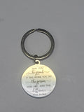 Inspirational keychain