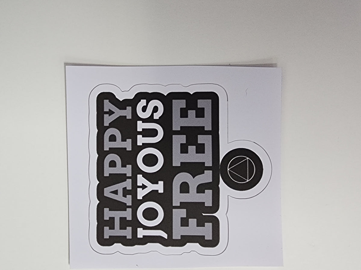 Sobriety Sticker