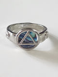 Men's sobriety ring