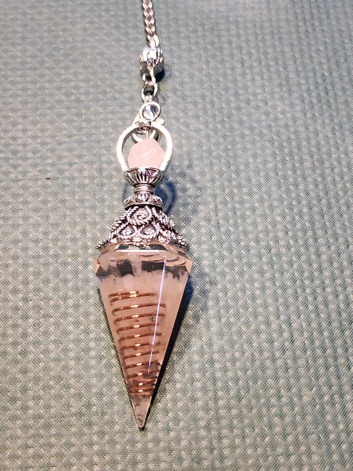 Natural stone spirit pendulum